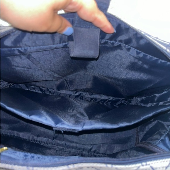 Pierre Cardin Logo Tote, Laptop Pocket, Travel Weekend Bag, Large Purse - Picture 15 of 16